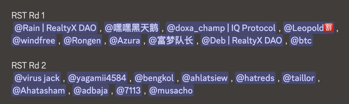 RealtyX_DAO's tweet photo. 🏆 Day 2 winners revealed! Be ready to claim your rewards! Head over to our Discord and submit a ticket 🎫
🔗 https://t.co/iy3sq6mh6H https://t.co/pXXjKOxm0w