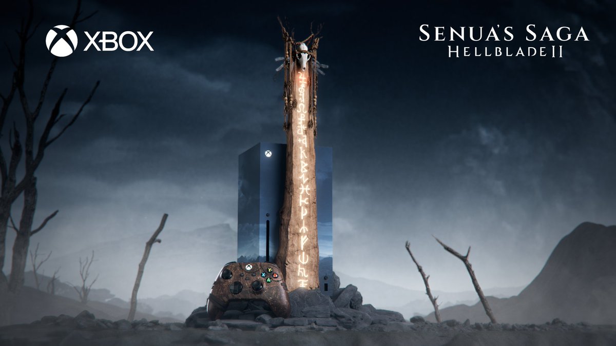 An Xbox made for the myth and torment of Viking Iceland.

Follow & RT with #HellbladeIIXboxSweepstakes for a chance to win a custom Senua's Saga: Hellblade II Xbox Series X console, controller, and stand combo!

Ages 18+. Ends 6/17/24. Rules: xbx.lv/3wHBg9e