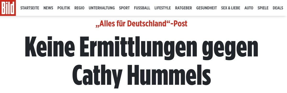 Vor dem Gesetz sind alle gleich... #Hummels #Höcke