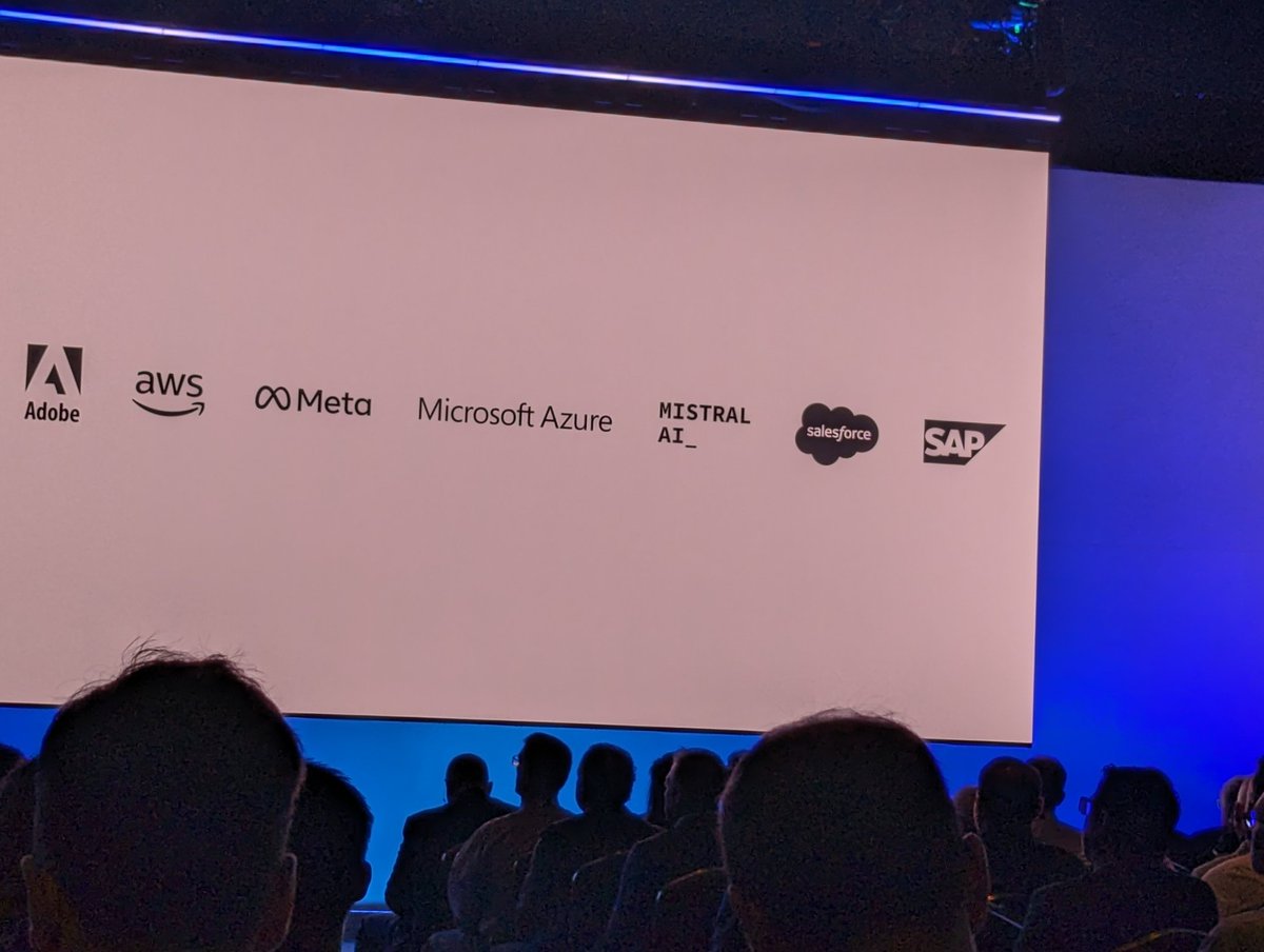 And no surprise - <a href="/IBM/">IBM</a> can partner and is popular with partners. F Ron <a href="/adobe/">Adobe</a> to <a href="/SAP/">SAP</a>.  #Think2024