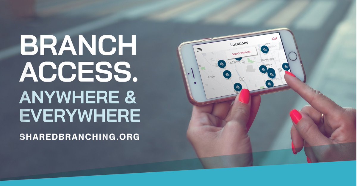 SHPFCU's tweet photo. SHPFCU is celebrating Shared Branching Awareness Week May 20-24. We want to remind our members of this invaluable service that gives access to your account at more than 5,000 locations nationwide including almost 400 in Ohio and West Virginia. Check out  www.sharedbranching. org! https://t.co/snEqAs8os8