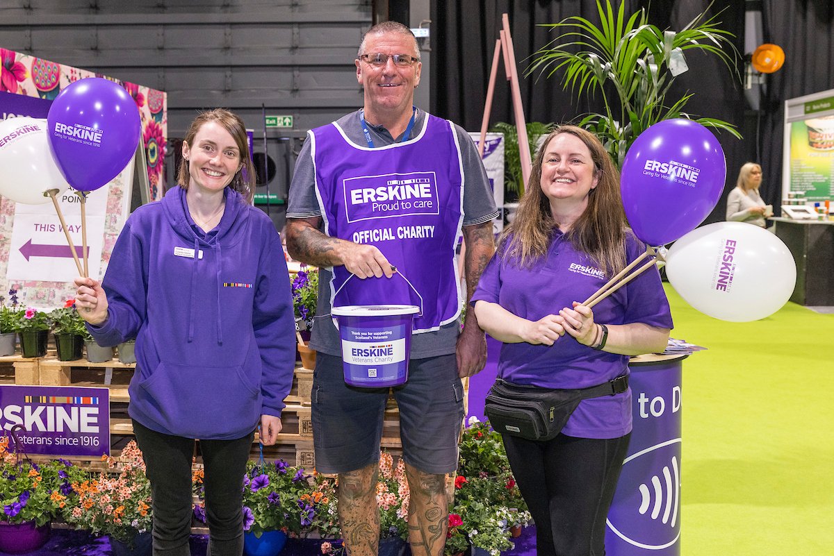 It's nearly that time again! Erskine have been the official charity partner of the @Ideal_Home_Show Scotland since 2015, and are looking forward to our 9th year of working together. If you're attending the Ideal Home Show this weekend, make sure to look our for our lovely