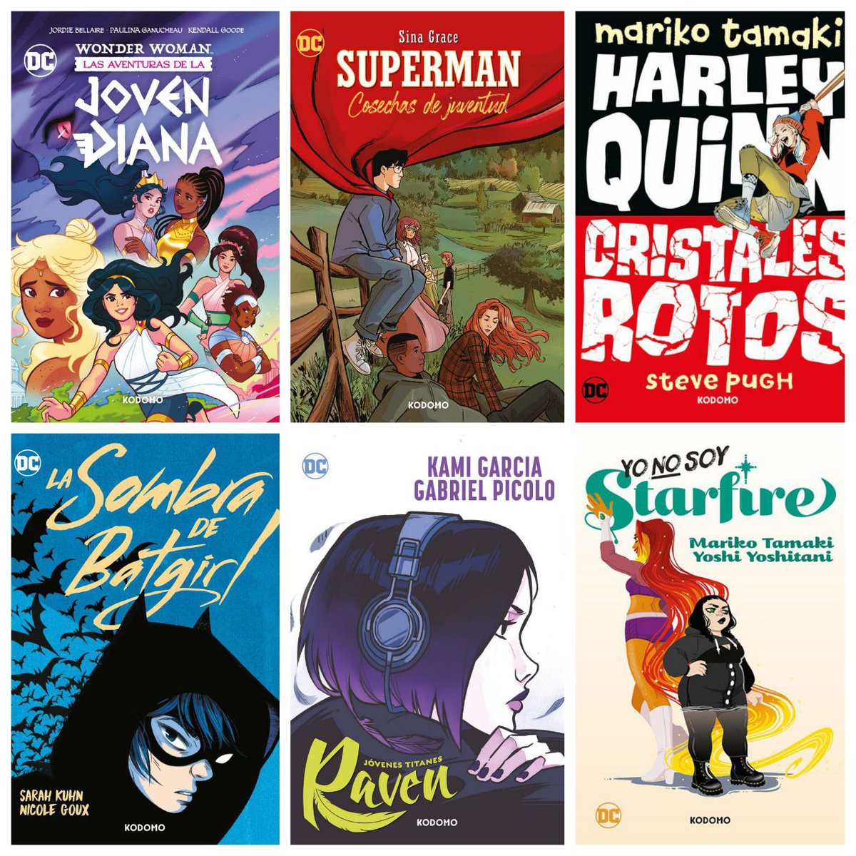 KodomoComics's tweet photo. ¡CONCURSO – DC YOUNG ADULT!

Podéis ganar un pack de novelas gráficas orientadas al público juvenil. ¿Cómo participar? Muy sencillo:

1. Sigue a @KodomoComics
2. Haz repost a este post.
3. Responde y menciona a un amigo/a al que le gustaría leer estos cómics. https://t.co/J8mtbppNiB