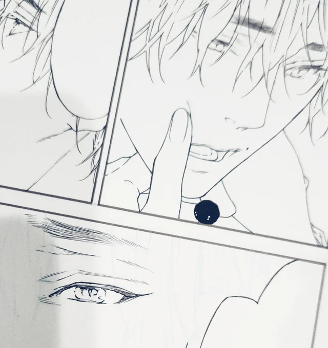 いただいたお手紙や贈り物へのお礼がなかなかあげられずすみません💦亀の歩みで不安に思われている方もいらっしゃるかもしれませんが、ひとつひとつお写真とともにご報告&amp;『ありがとう』を言わせてください𓅼

ペン入れ中にインクがこぼれて「あぁあぁぁ🙀」となった写真をそえて… 