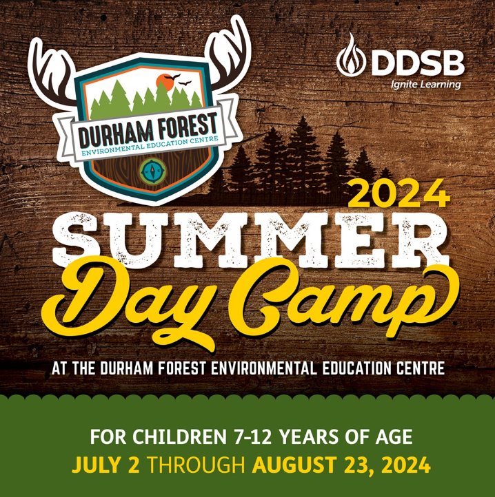 Join DDSB for a summer of fun, learning, &amp; adventure! 🌲
Durham Forest Summer Day Camp is for children ages 7-12.
Each week, camp will feature outdoor and experiential learning activities.
July 2 - August 23: Mon to Fri, 9 A.M. to 4 P.M.
Register: bit.ly/45zOIbS