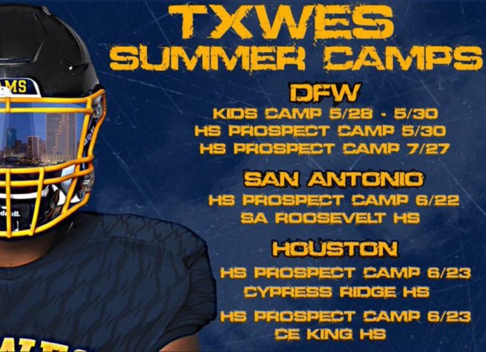 m6ckey's tweet photo. Thanks for the invite @CoachGarnerTWU 🙏. @TRRoughRiderFB @TXTopTalent @2MGE_ @LoneStarPrepsTX https://t.co/dOBDcNccsQ