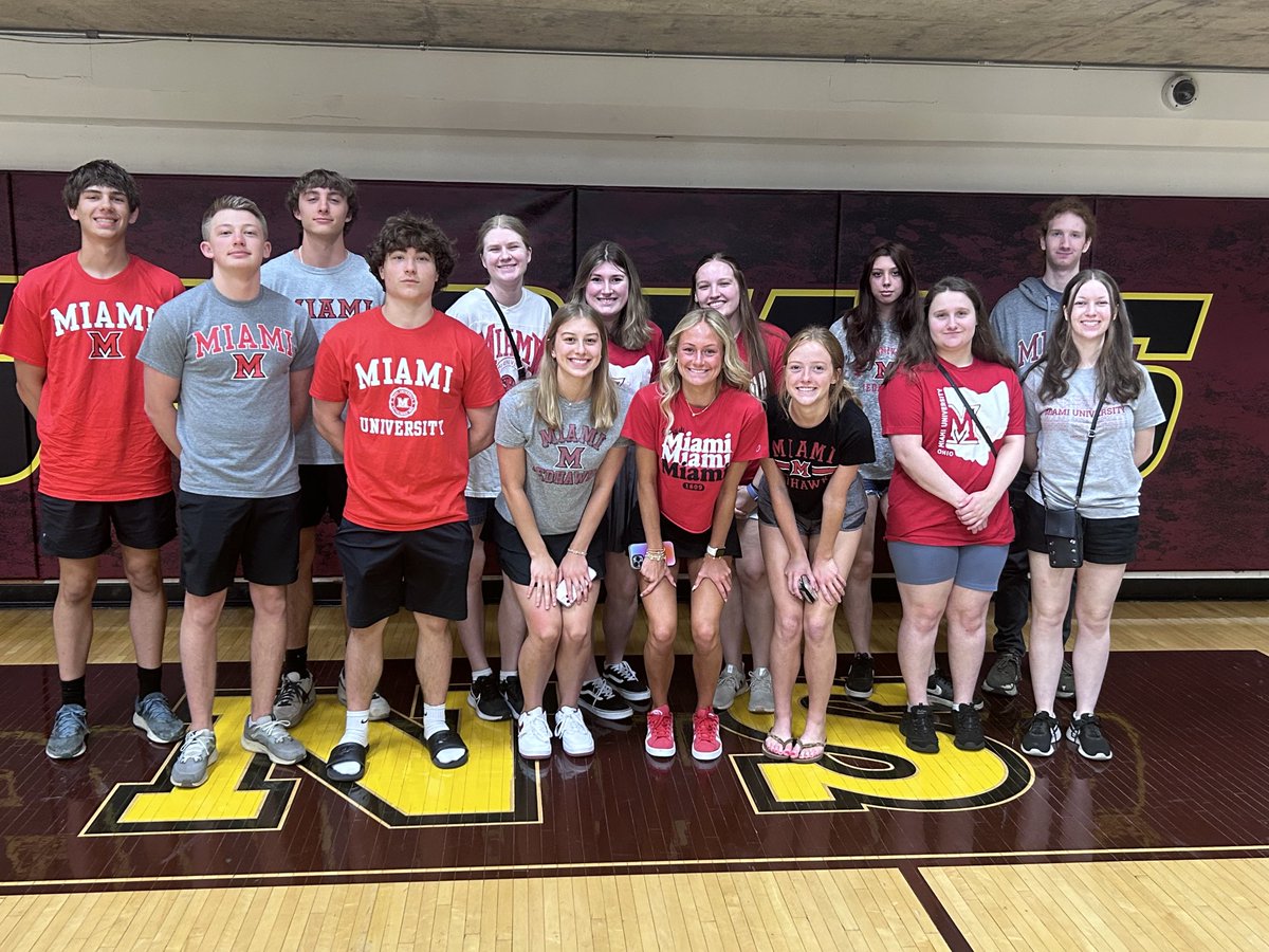 Camey Eberhard (@cameyeberhard) on Twitter photo This is one heck of a group!! Good Luck at <a href="/miamiuniversity/">Miami University</a> #Class2024 <a href="/TurpinSpartans/">Turpin Spartans</a> This is one heck of a group!! Good Luck at <a href="/miamiuniversity/">Miami University</a> #Class2024 <a href="/TurpinSpartans/">Turpin Spartans</a>