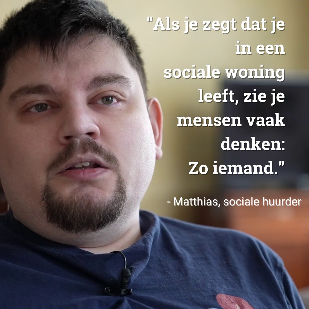 🏠 "Ze noemen ons een last voor de samenleving," getuigt sociale huurder Matthias voor Visie.🤔 Is sociale huur een probleem of oplossing? Dat bespreken we in afl. 2 van #Woonspraak 💬 met Danielle Vernimmen, Tom Vandromme en Gert Eyckmans.🎧📺 youtu.be/k6EVQBB0ru4?si… #Woonzaak