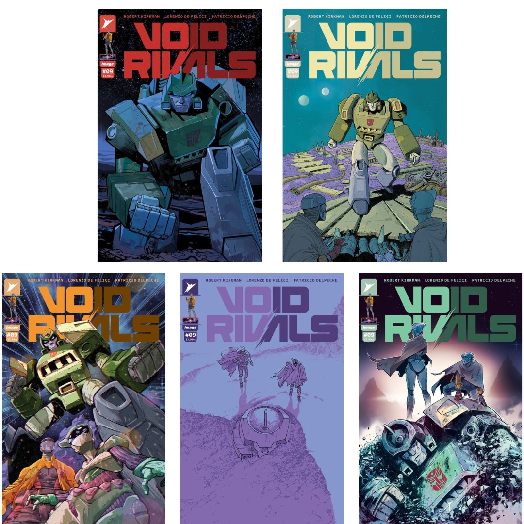 Void Rivals #9 coming out this Wednesday May 22nd.  Digging these Springer covers!!  

#transformers #gijoe #voidrivals #energonuniverse