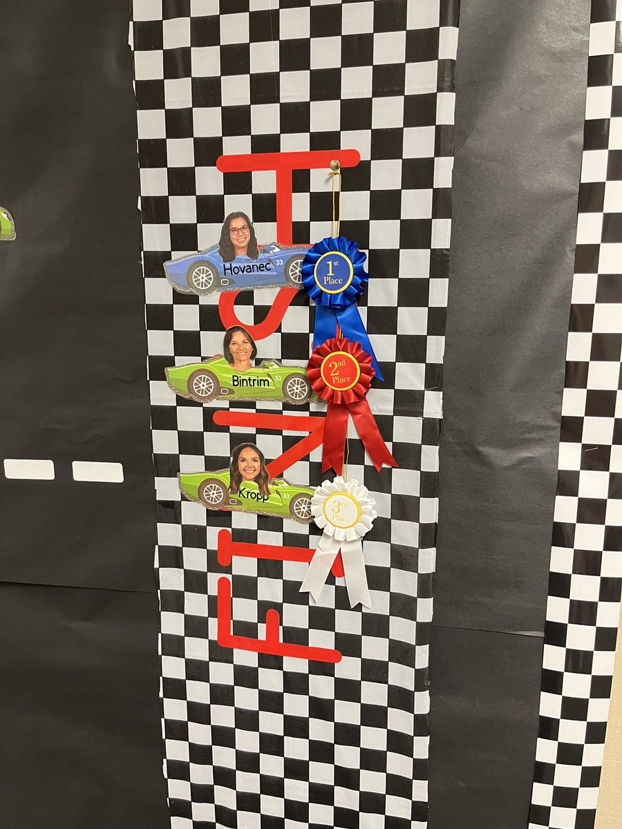 WoodbrookPTO1's tweet photo. Thank you Woodbrook community for fully funding this year’s scholarship! The race was close, but one car came out on top.  Congrats to Miss Hovanec’s class!  The scholarship was renamed by her class “Together We Roar,” which sums up Woodbrook perfectly!  😃 https://t.co/DZ99o7wrTy