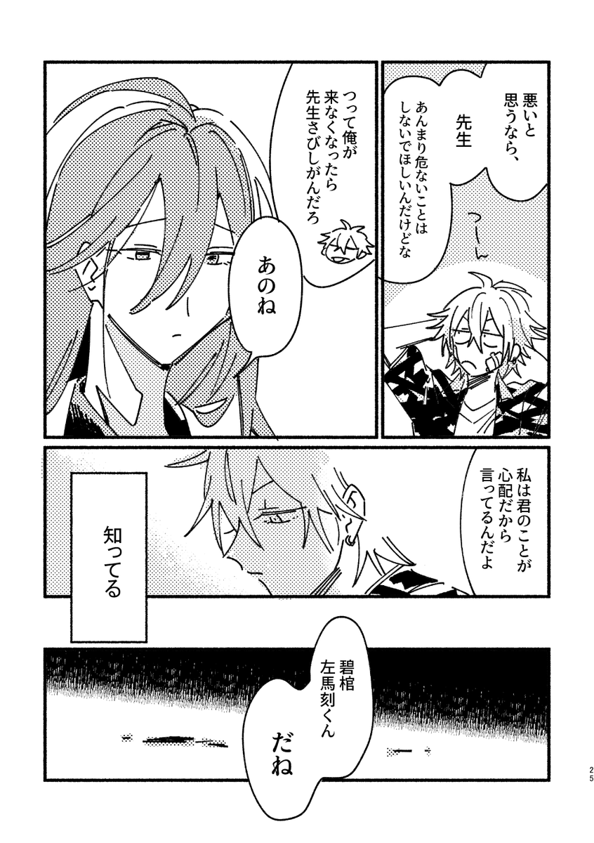 【ヒプノシスマイクのWEB再録】
左馬刻と寂雷先生の短編その2(※2018年段階での内容です) 