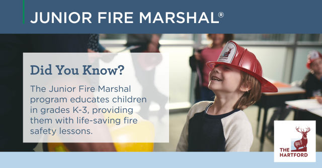 arodz623's tweet photo. Summer’s almost here and it’s time to gear up for some fun! The Hartford’s Junior Fire Marshal program offers a free virtual fire safety program for young learners. #FireSafety #SummerLearning https://t.co/yL7AfC2kcU #IWork4TheHartford https://t.co/vdPR3EXyFj https://t.co/c0esYHTHUn