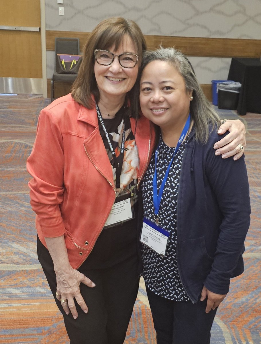 JoanneDalusung's tweet photo. Woke up early to catch the sunrise season with @KarenLaforet  at #NTi2024. Hearing about the innovative strategies for preventing &amp; managing vascular access complications and skin complications. https://t.co/lxgtETeM3A