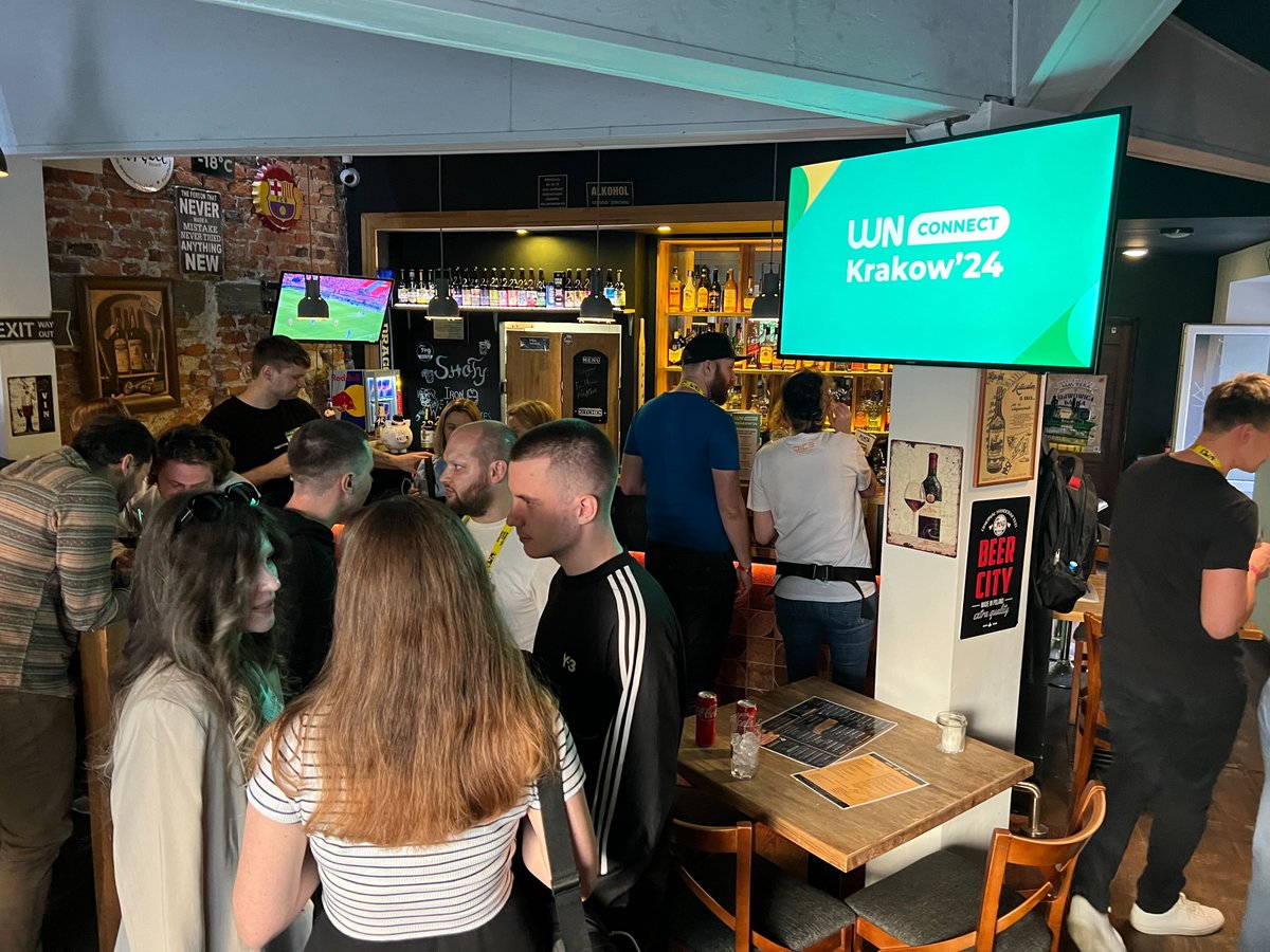 🎉 Had a fantastic time at WN Connect Krakow'24! Big thanks to everyone who joined this get-together 🌍

Join us at WN Conference Istanbul’24 on June 11-12! Network with 1,500+ pros & dive into game analytics, AI in game tech, and more 🚀

Learn more👉 wnconf.com