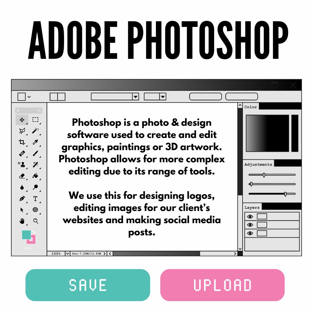 SafetechLTD's tweet photo. 🎨✨ Fun Design Tools We Use at Safetech 🎨✨

🎨  Adobe Photoshop 
🖌️ Canva 
🌐  WordPress

🤔 Want to find out more❓

🗣️ Chat with one of us at Safetech!

#DesignTools #Safetech #AdobePhotoshop #Canva #WordPress #CreativeDesign #RayleighDesignServices https://t.co/v6dcfRfhwf