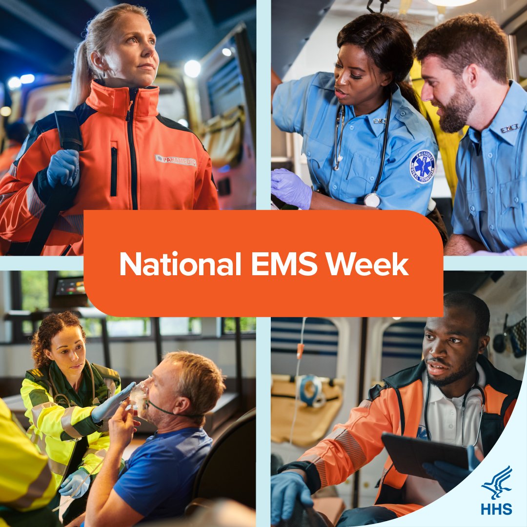 During #NationalEMSWeek, we honor all emergency medical services workers across the country. Thank you for your service and the sacrifices you make for your community.