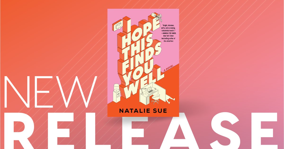 What if you knew everything your coworkers thought about you? For fans of The Office, Canadian author @natwrotewhat’s debut is an office comedy you’ll want to share with your entire list of contacts 🖥️ Get your copy of #IHopeThisFindsYouWell today: bit.ly/3wbIvGi