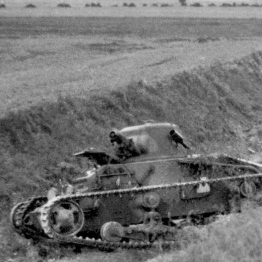 The Infantry Tank Mk.I saw battle for the first time #OTD in 1940. Even the first engagements showed that the era of machine gun armed tanks was over. Despite its thick armour, this tank was nearly useless on the battlefield. #tanks #history #WW2 #WWII