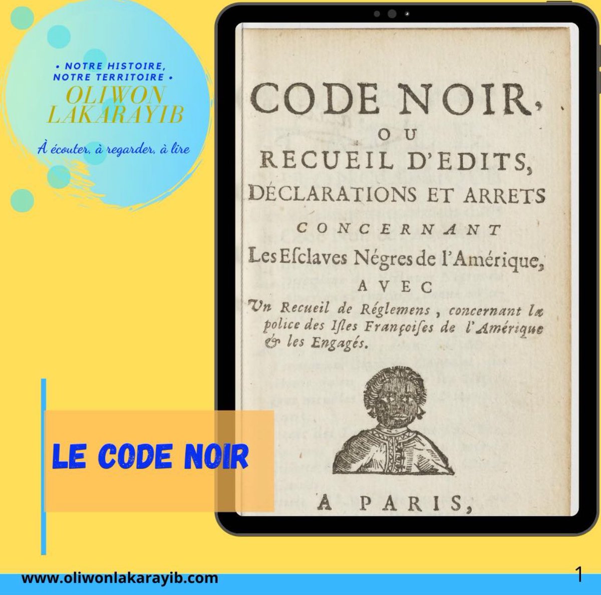 Focus sur … 
#oliwonlakarayib #moisdesmémoires 
1.4