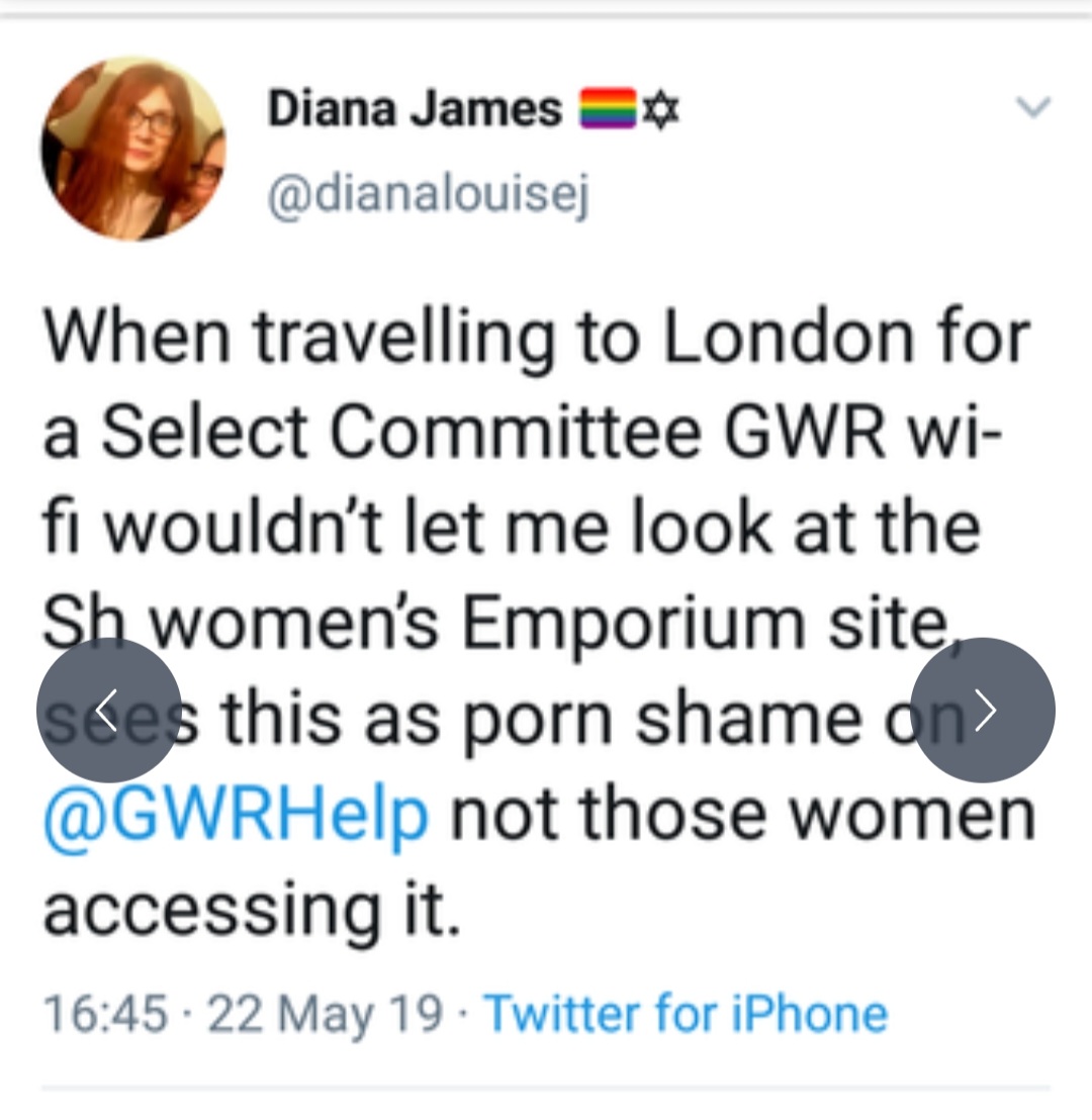 On the 22nd May 2019 trans identified male,  Diana James was on his way to the Women and  Equalities select committee.  The committee was dealing with the serious issue of applying single sex exceptions to domestic violence refuges. Diana's mind was elsewhere though.
