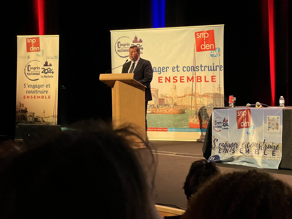 Ouverture du congrès du <a href="/snpden/">SNPDEN-UNSA</a> ! 
Un très grand moment de discussions, de concertations, d'échanges, de débats afin de fixer nos objectifs pour les 3 ans à venir !
Merci à toutes les académies présentes ! 
<a href="/BrunoBobkiewicz/">BOBKIEWICZ</a> <a href="/UNSA_Education/">UNSA Éducation</a>