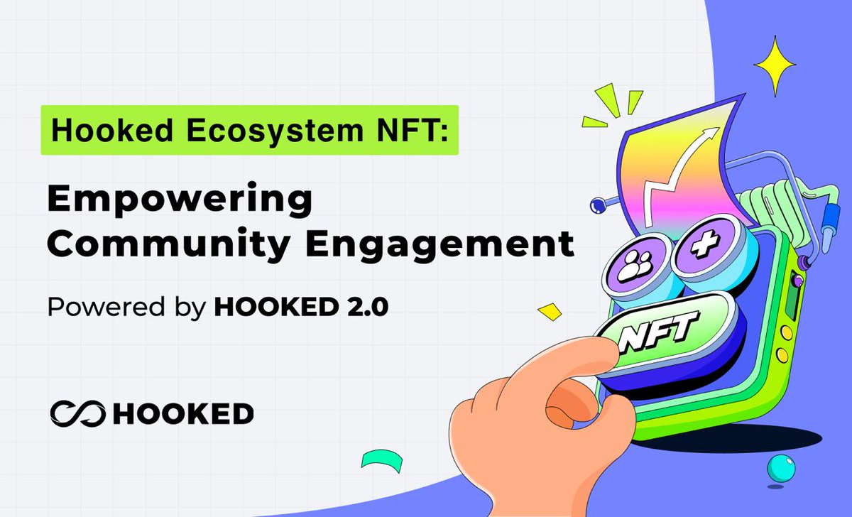 #HookedNewsFlash #HookedEcosystemNFT 📣 Hooked Staking Program — NFT Challenge: Claim Hooked Ecosystem NFTs SOON! The Hooked Ecosystem NFT Mystery Box will be directly distributed to qualified participants of [Hooked Staking Program: NFT Challenge]. 📅 Distribution will start