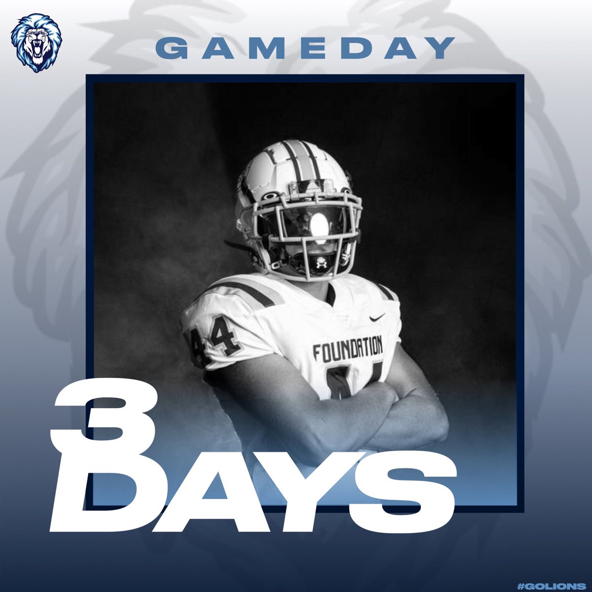 FA_LionsFB's tweet photo. 3 Days! ⏰😤 #LionMade #BeatSouthLake https://t.co/T3G37oDMGF