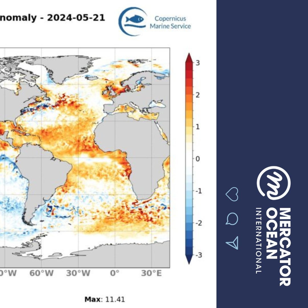 🌡️ New week, new marine heatwave bulletin! Check the full bulletin at this link ➡️ bit.ly/3KbGFIM