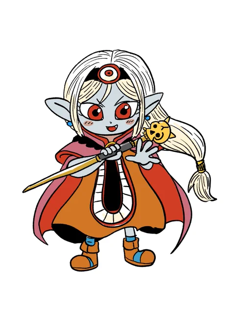 ドラクエのなにかにジェマってキャラがいるらしいかわいい(ブロリー) 