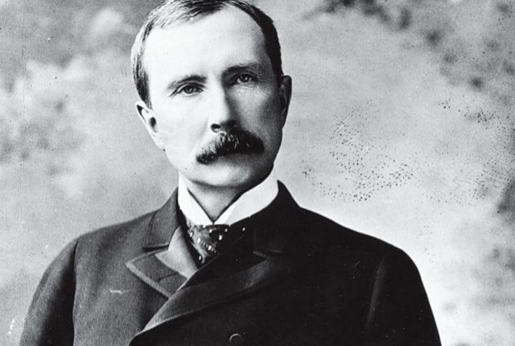 The world's first billionaire: John D. Rockefeller. I dug up his best ideas about making money. Here are 8 of his best short ideas to win in business and life: