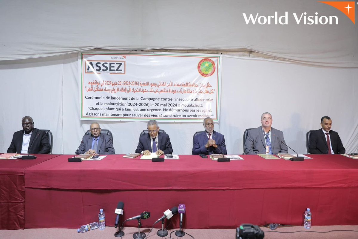 WorldVisionWARO's tweet photo. Lancement de la campagne #Enough à Nouakchott✅

@WorldVision #Mauritanie remercie le gouvernement mauritanien, les enfants, les partenaires ainsi que tout ceux qui étaient présents lors de l'événement. Quelques images des moments forts⬇️

En savoir plus👉🏽https://t.co/qZ39hd8qgW https://t.co/0VIjOaU3st