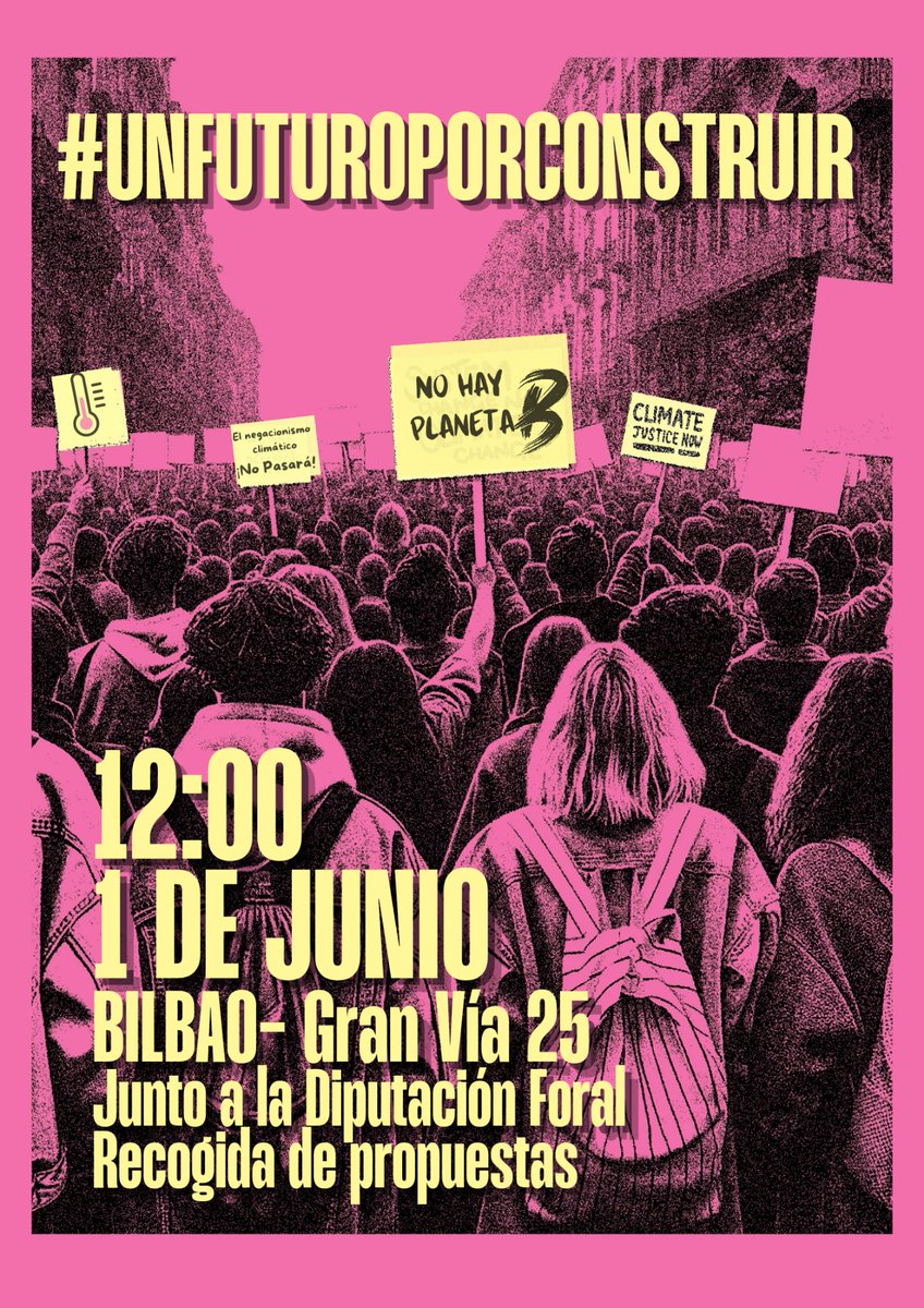 🇪🇺 El 1 de junio nos movilizamos más de 10 países europeos por una transición justa que acabe con los combustibles fósiles sin dejar a nadie atrás ✊ #unfuturoporconstruir #wemakethefuture @AlianzaXClima 🔥