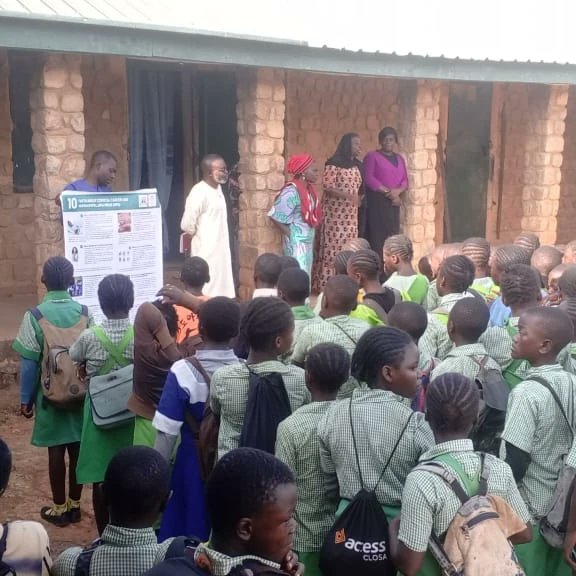 iwifoundation's tweet photo. We took the drive to Lea Primary School Gyel A, where we enlightened the student population of about 282 on Cervical cancer and the value of HPV Vaccination in preventing Cervical cancer.

#HPVvaccineNG #hpvvaccineisfree #hpvvaccinegoodo #hpvvaccineissafe #nogreeforcervicalcancer https://t.co/Gs3MoVSyIy