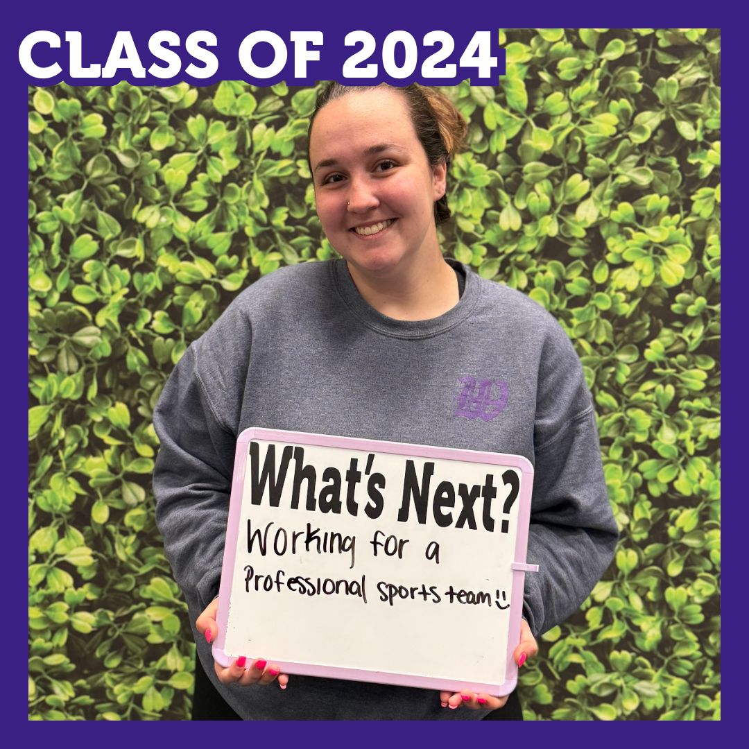 Newly graduated Corynne Bean ’24 is hoping to work for a professional sports team in mass communications and/or broadcasting! 

P.S. Can you help Corynne kickstart her career? Reach out to laura.rudolph@kwc.edu! 

#Classof2024 #WhatsNext #TheWesleyanWay