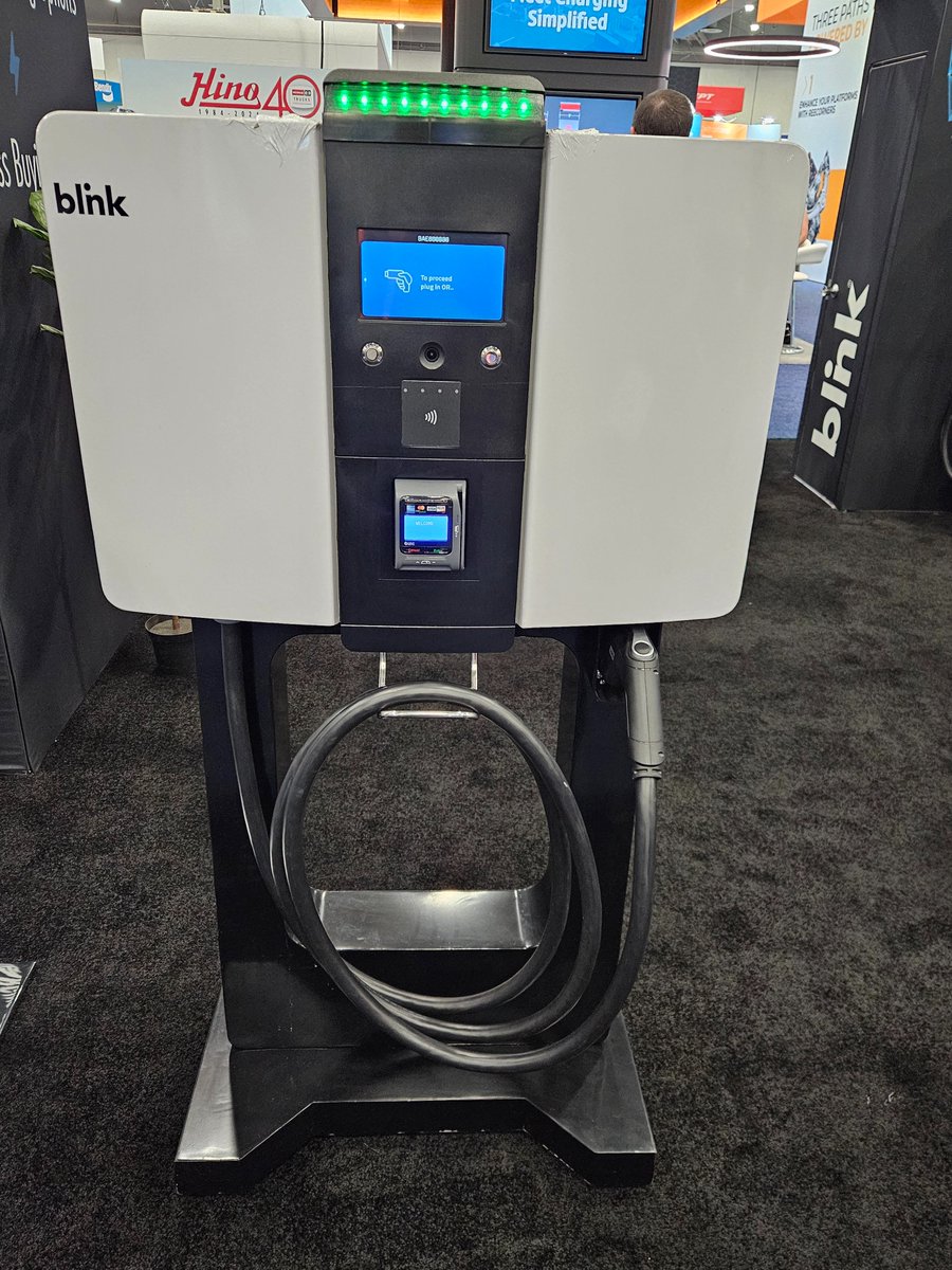 Live from @ACTExpo 

One of the most best charging companies 

@BlinkCharging $BLNK