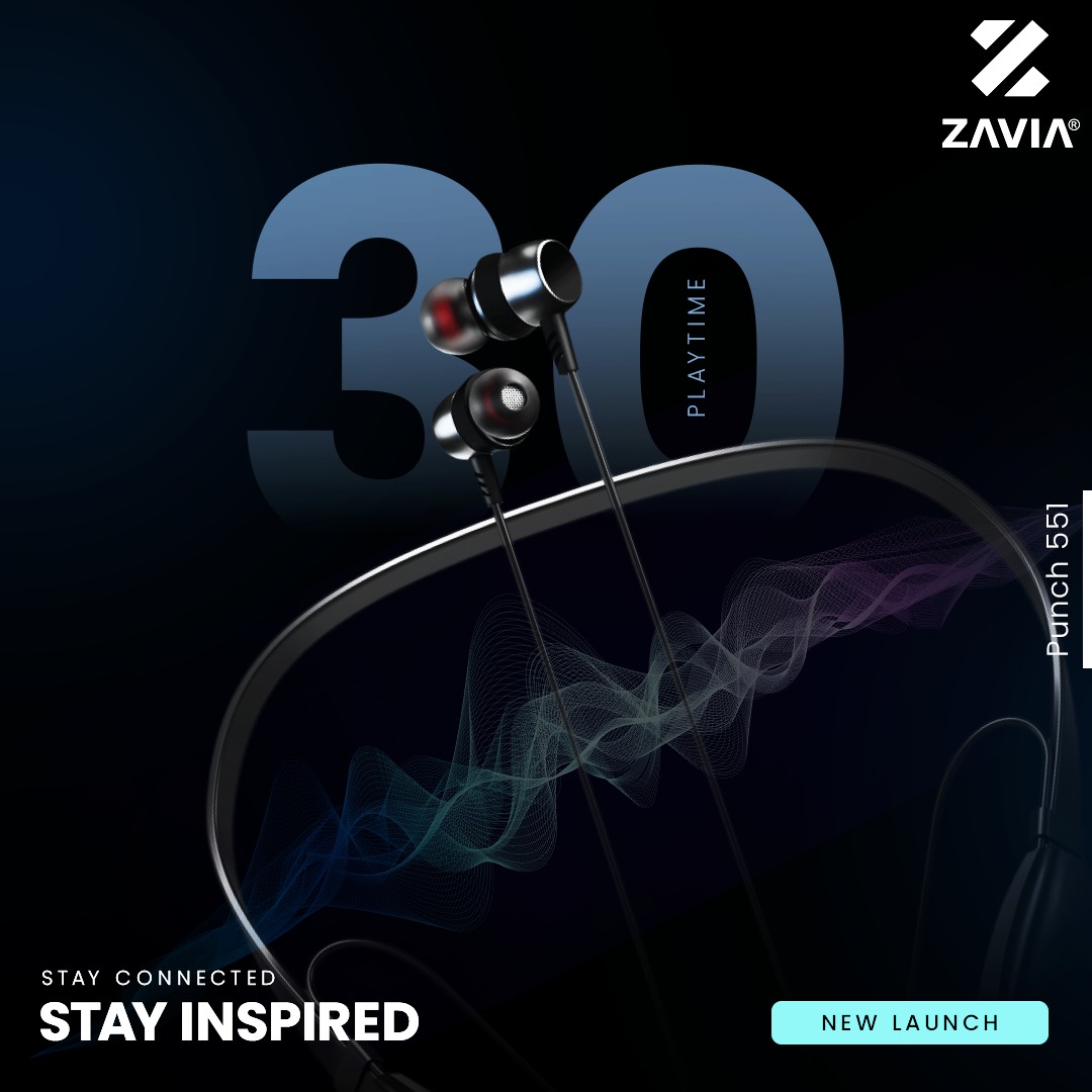 Stay Connected, Stay Inspired with Zavia Punch 551 - Your gateway to uninterrupted tunes and endless creativity wherever you go. . . . #zavia #GamingCommunity #TwsGaming #VirtualReality #uninterruptedgaming #uninterruptedcalls #crystalclearsound #wirelesneckbands #bluetoothtws