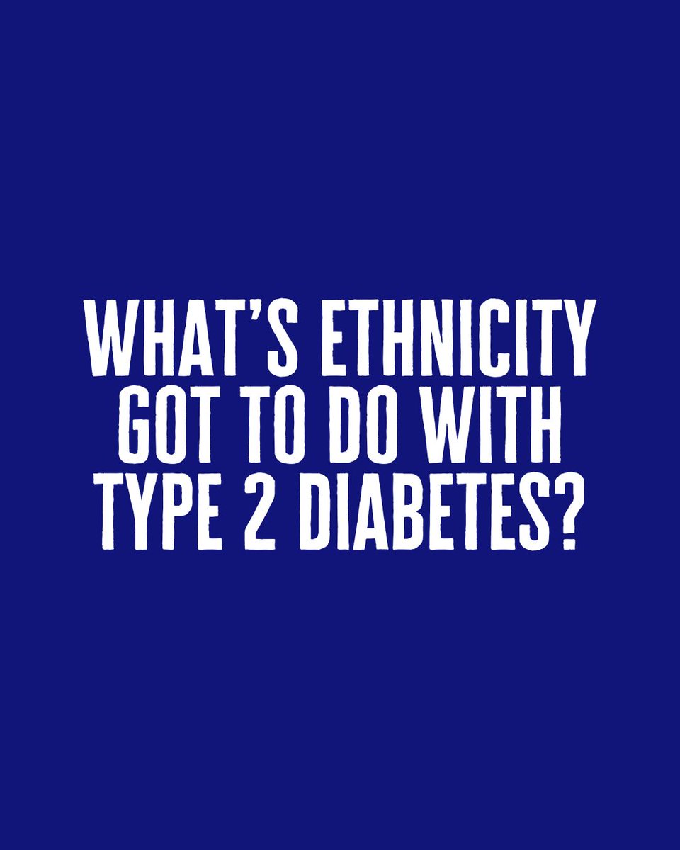 Did you know our ethnicity is one of the many risk factors associated with #Type2Diabetes?
 
Dan Cuthbertson, who’s investigating biological differences that could help to explain why people of different ethnicities face different risks of type 2👇🏽 

 orlo.uk/wpQ5v