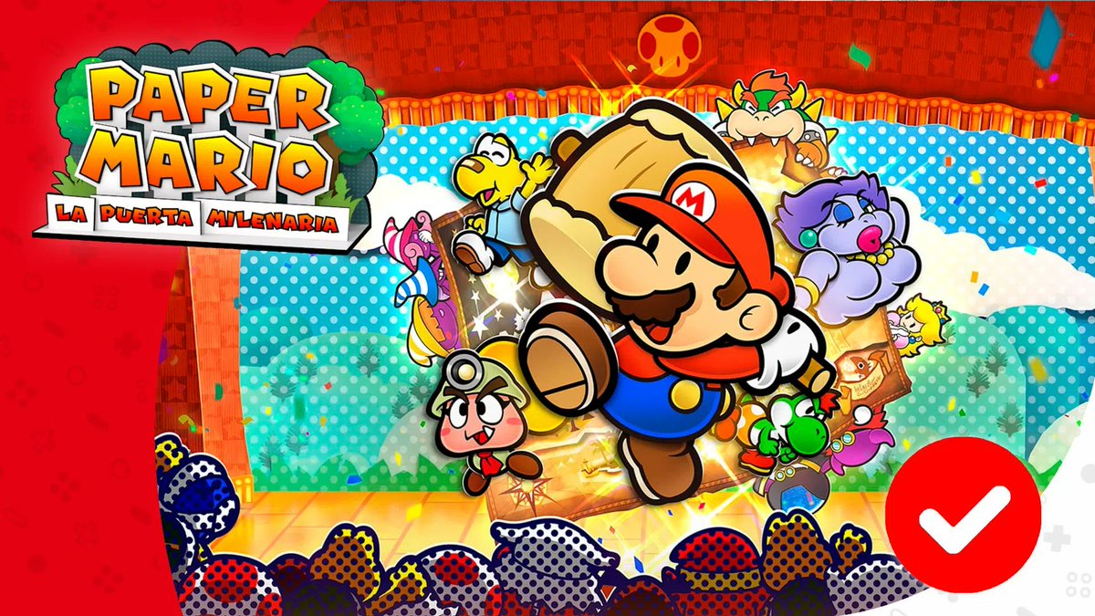 [Análisis] Paper Mario: La puerta milenaria para Nintendo Switch - nintenderos.com/2024/05/analis…
