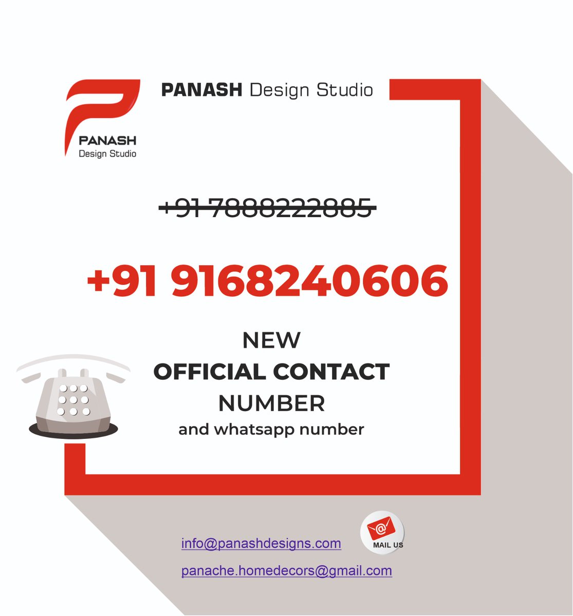 panashstudio's tweet photo. 📞 Important Notice: New Phone Number

I hope this message finds you well. I wanted to inform you all about my new phone number, as my old number is no longer in service. Please update your contacts with my new number: +91 9168240606. https://t.co/KjNVC4bnFj