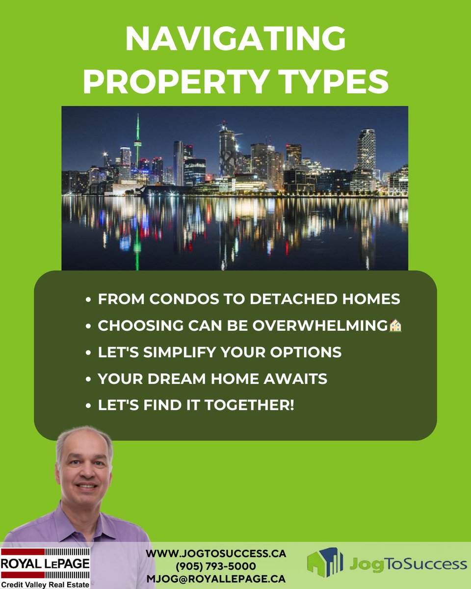 milindrealtor's tweet image. 🚪 From condos to detached homes, navigating property types in the GTA to find your ideal match. #PropertyTypes #HomeSelection #TorontoRealEstate