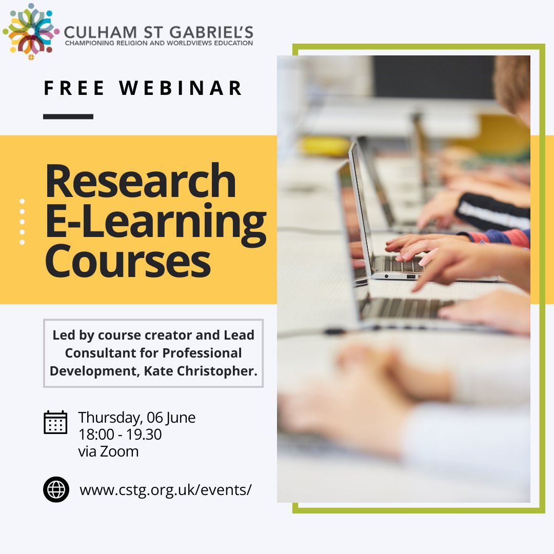 Want to find out what educational research actually is, what it looks like in religion and worldviews, and how it can benefit your practice? Attend our free webinar to learn more! ow.ly/SzB950ROCn1 #TeamRE #ProfessionalDevelopment