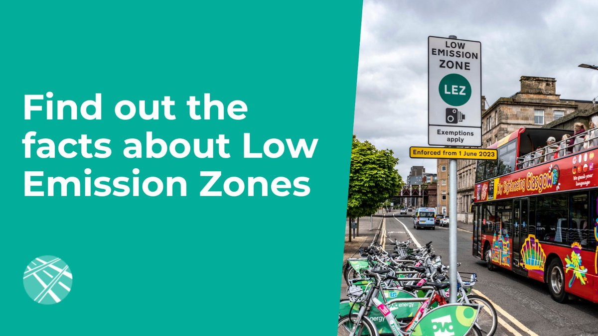 Following on from #Glasgow, #LowEmissionZones (LEZs) will be more widely enforced in #Aberdeen, #Dundee and #Glasgow from this summer.

But how much of each city do LEZs actually cover?

Find out the facts ➡️ lowemissionzones.scot/news/separatin…