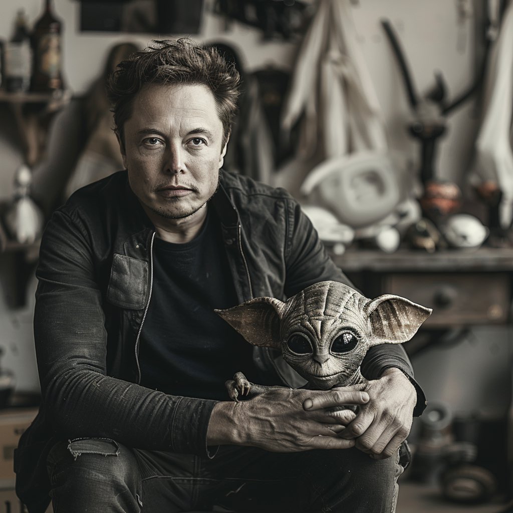 cb_doge's tweet image. "Hopefully, one day we will be the aliens visiting other worlds"

— Elon Musk