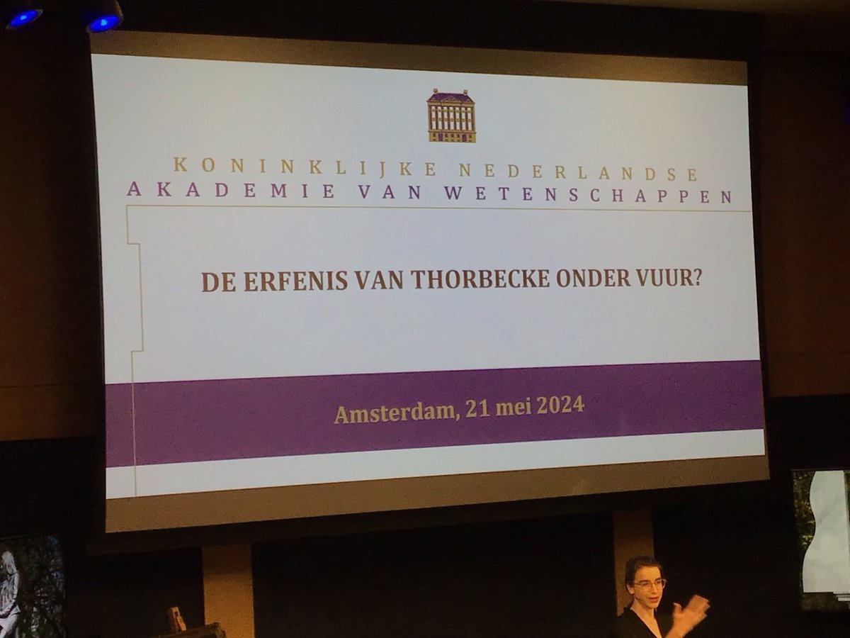 Eveline van Rijswijk ⁦@_knaw⁩ “ De erfenis v Thorbecke onder vuur “ 020 Zie ook livestream