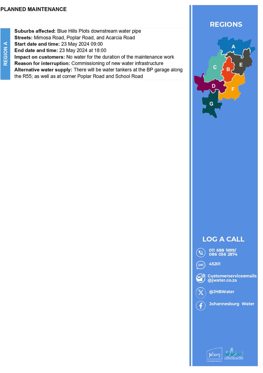 Johannesburg Water tweet media