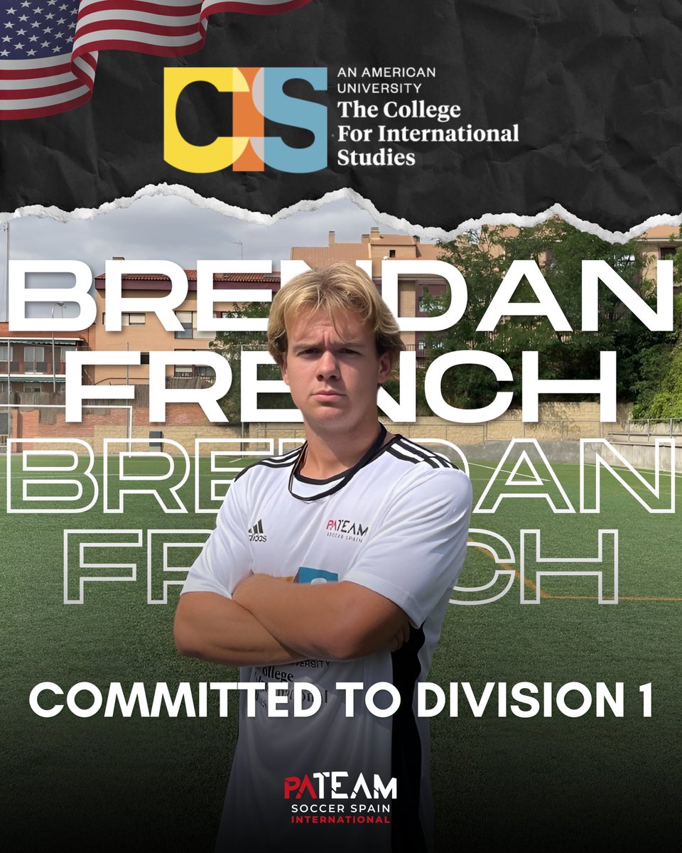 pateamsoccer's tweet photo. COMMITTED TO DIVISION 1! ⚽️🎉
Huge congratulations to our ESUP Program player, Brendan French, for committing to Saint Francis University in the USA! 🇺🇸
Can't wait to see you shine, Brendan ❤️
#CISUniversity #Football #Soccer #USA #EliteSoccerUniversityProgram https://t.co/5h8anLUZN9