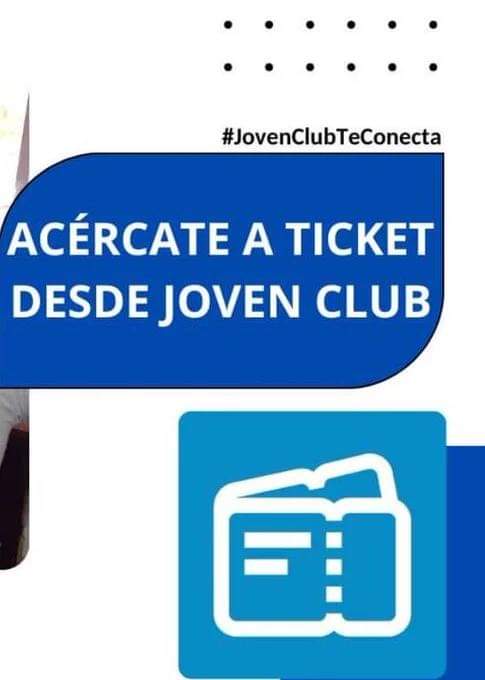 Acércarte a #JovenClubCabaiguán porque #JovenClubTeConecta con #Ticket #SanctiaSpíritusEnMarcha