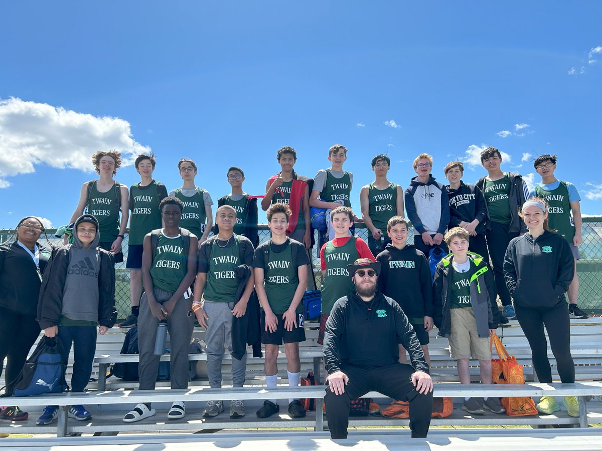 MTMPrincipal (@mtmprincipal) on Twitter photo Congrats to the 1st ever <a href="/TwainMS/">Twain Middle School</a> Track & Field team on a successful season on & off the track/field. We are proud of our student athletes not only being fast & strong like π
, but also having great #TwainPride! Shout out to Coaches Marsh, Pinkard & Henry!! <a href="/FCPSR3/">FCPS Region 3</a> Congrats to the 1st ever <a href="/TwainMS/">Twain Middle School</a> Track & Field team on a successful season on & off the track/field. We are proud of our student athletes not only being fast & strong like π
, but also having great #TwainPride! Shout out to Coaches Marsh, Pinkard & Henry!! <a href="/FCPSR3/">FCPS Region 3</a>