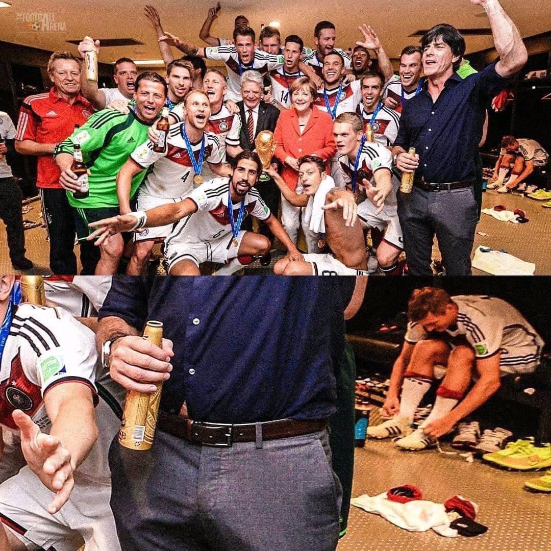 -Toni Kroos à la célébration de l'Allemagne après sa victoire à la Coupe du monde.
-Toni Kroos lors du retour du Real Madrid en demi-finale de la Ligue des Champions.

KROOS EST LE PLUS GRAND MADRIDISTA DE L'HISTOIRE. 🤍🐐