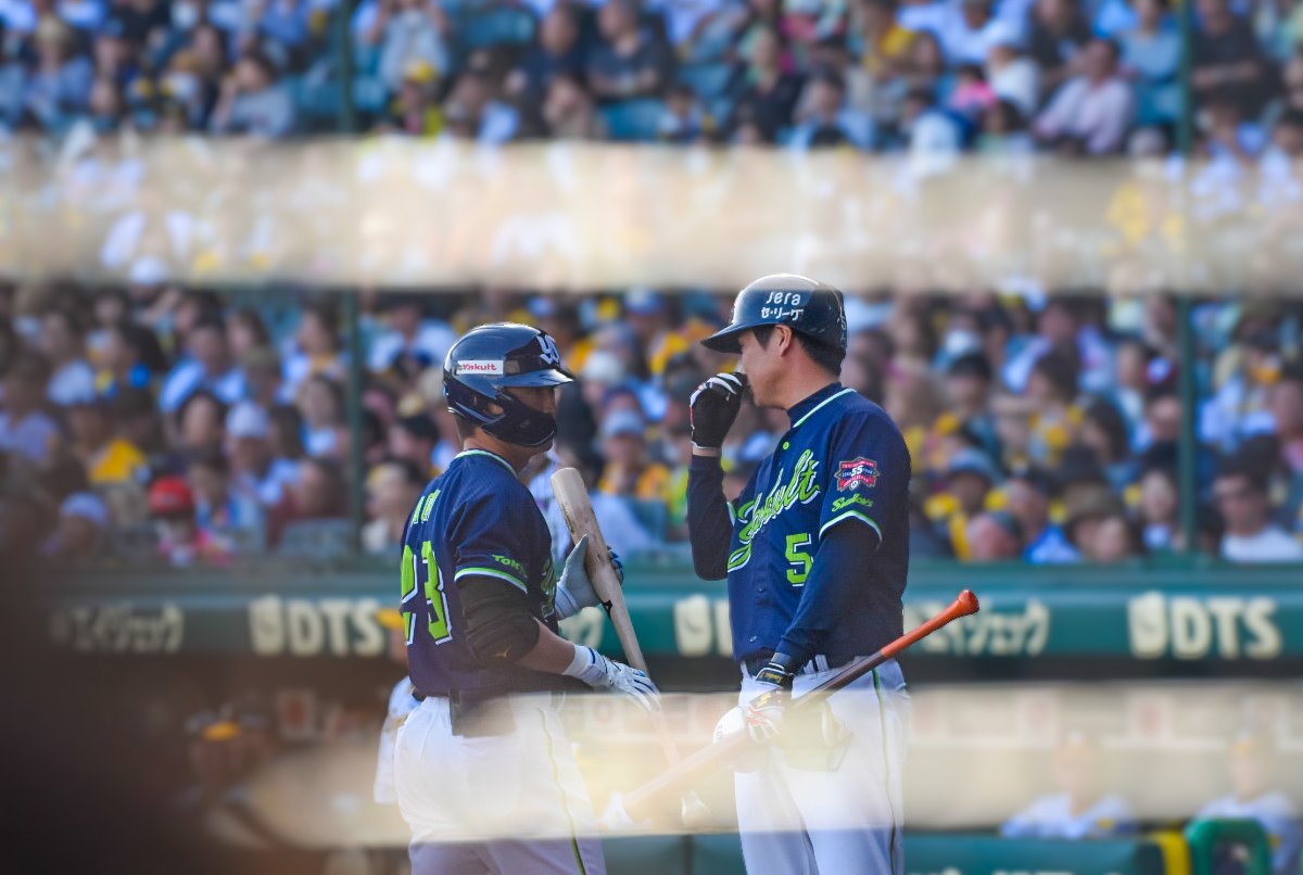 オジサマたちの作戦会議

2024.5.18　甲子園
#東京ヤクルトスワローズ 　
#swallows
#青木宣親 
#川端慎吾